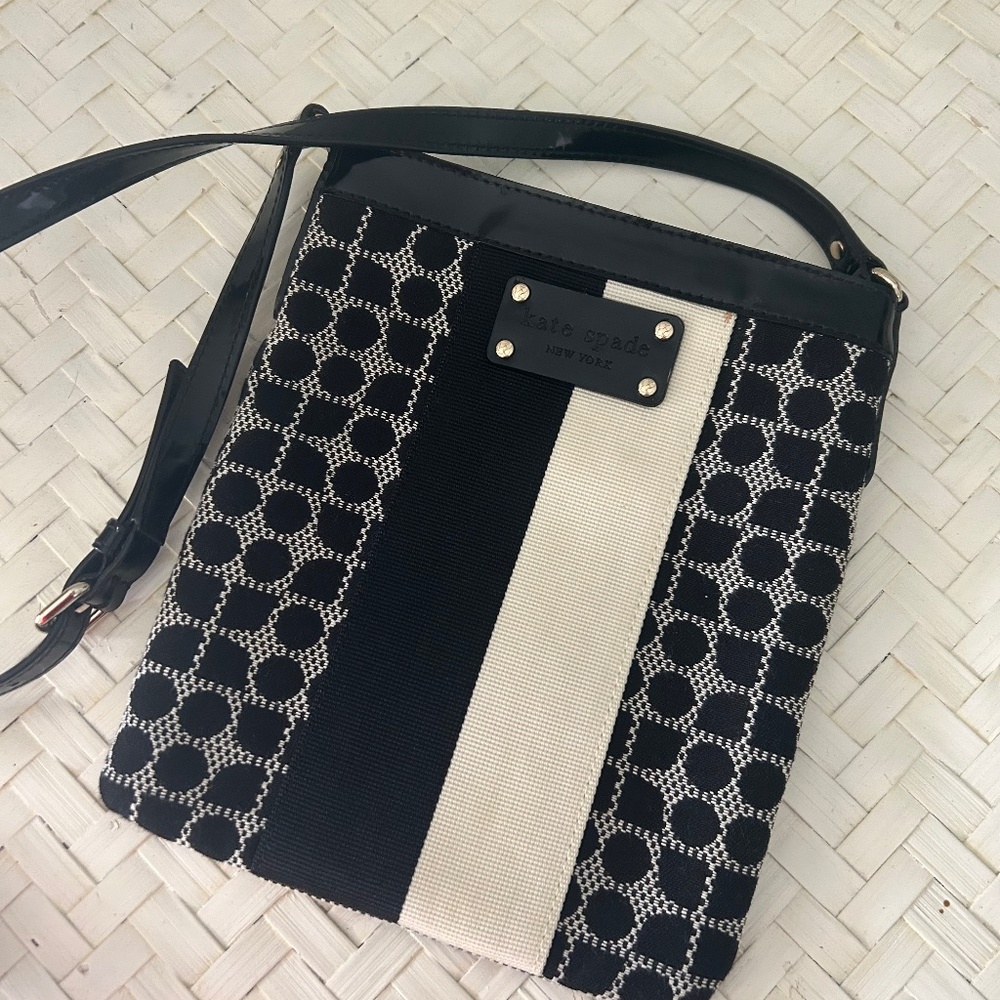 KATE SPADE THOMAS CLASSIC NOEL BLACK SWING/CROSSBODY BAG